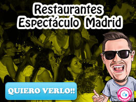 Restaurante con espectáculo en Madrid para despedidas