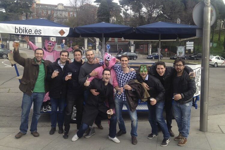 Despedidas con beerbike en Madrid-8