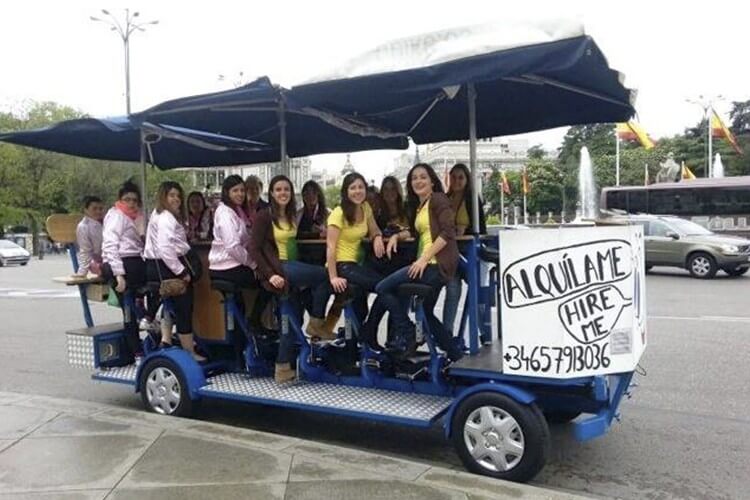 Despedidas con beerbike en Madrid-c